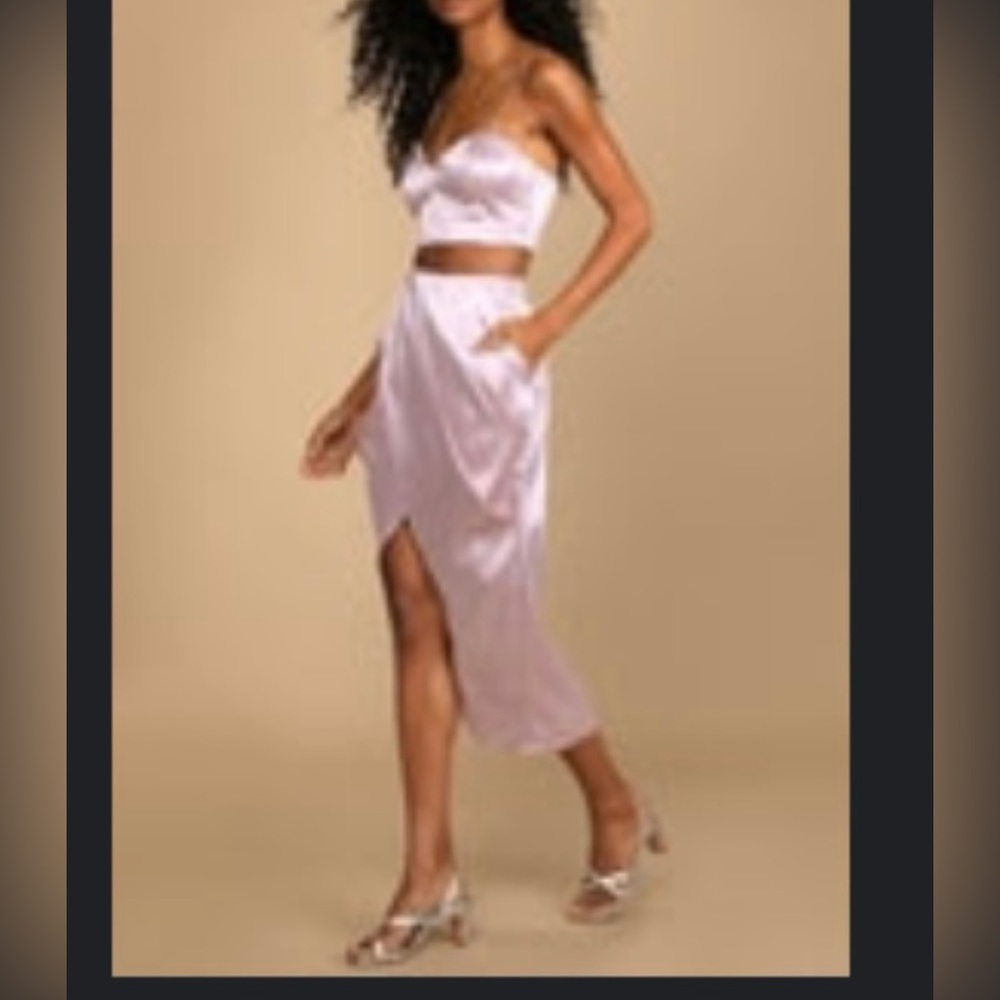 NWT Lulu’s Rose Two Piece Set
